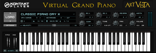 Vista Virtual Grand Piano