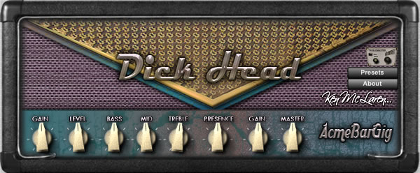 plugin ampli vst; Dick Head