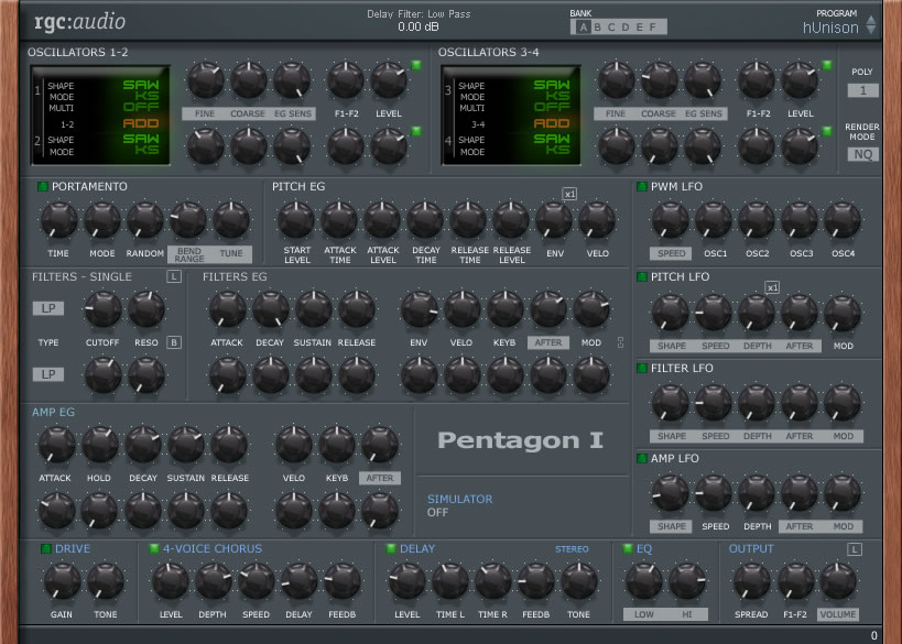 RgcAudio Pentagon I 1.4  