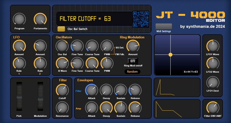 Behringer Jt Editor App By Synthmania Editor For Behringer Jt