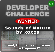 KVRDC07 Winner: xoxos Sounds of Nature!