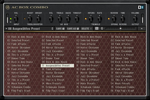 Guitar Combo: AC Box Combo