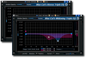Blue Cat's Stereo Triple EQ