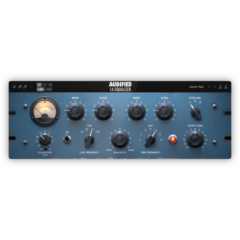 1A Equalizer by Audified - EQ Plugin VST3 Audio Unit AAX