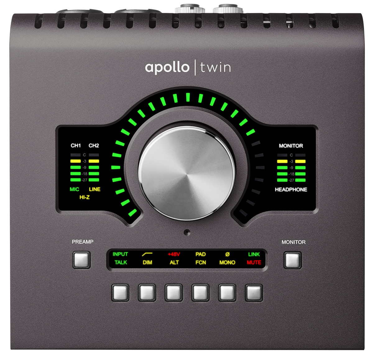 UA Apollo Twin MkII Desktop Audio Interface for Mac and Windows Systems