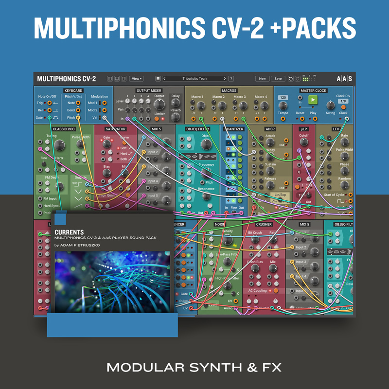Multiphonics CV-2 +Packs