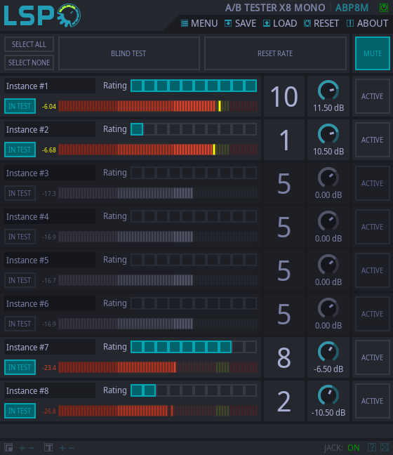 LSP A/B Tester By Linux Studio Plugins Project - Lsp Plugin VST LADSPA LV2