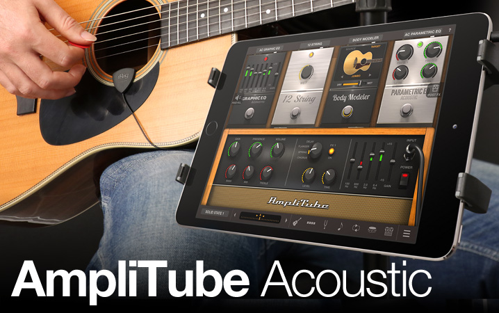 Amplitube Acoustic By Ik Multimedia Acoustic Guitar App