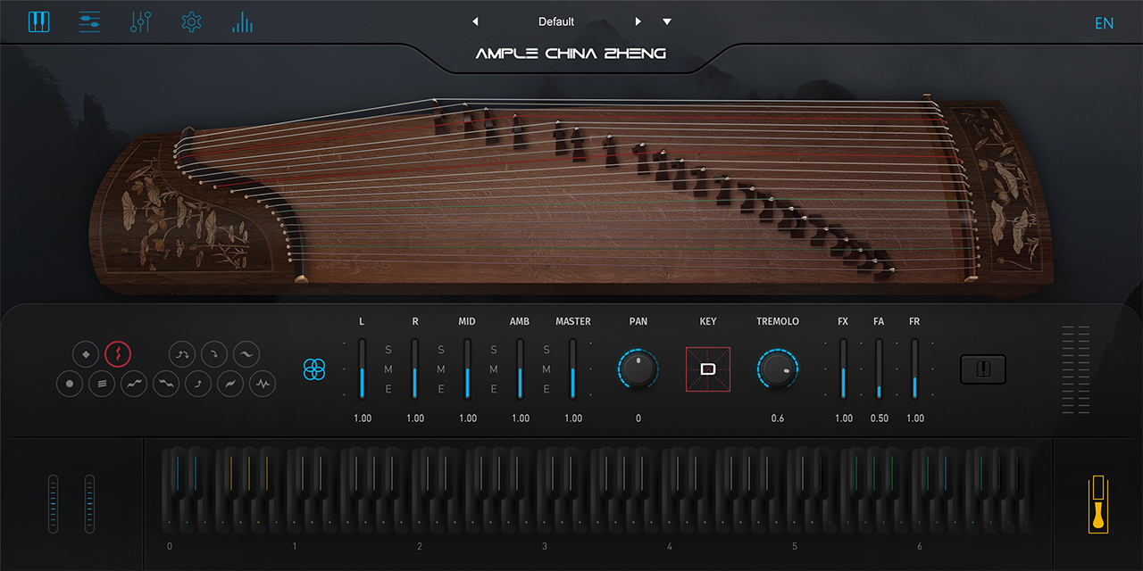 Ample China Zheng by Ample Sound China Guzheng Plugin VST VST3 Audio