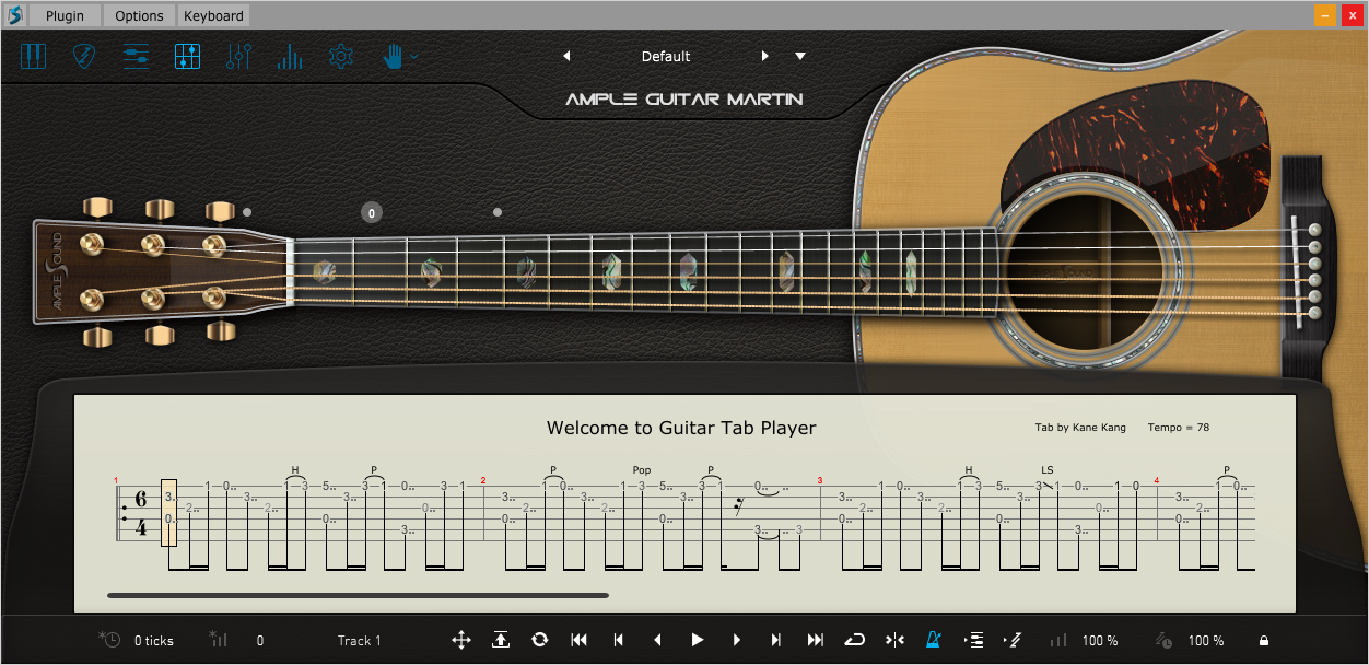 AGM III by Ample Sound - Acoustic Guitar Plugin VST VST3 Audio 