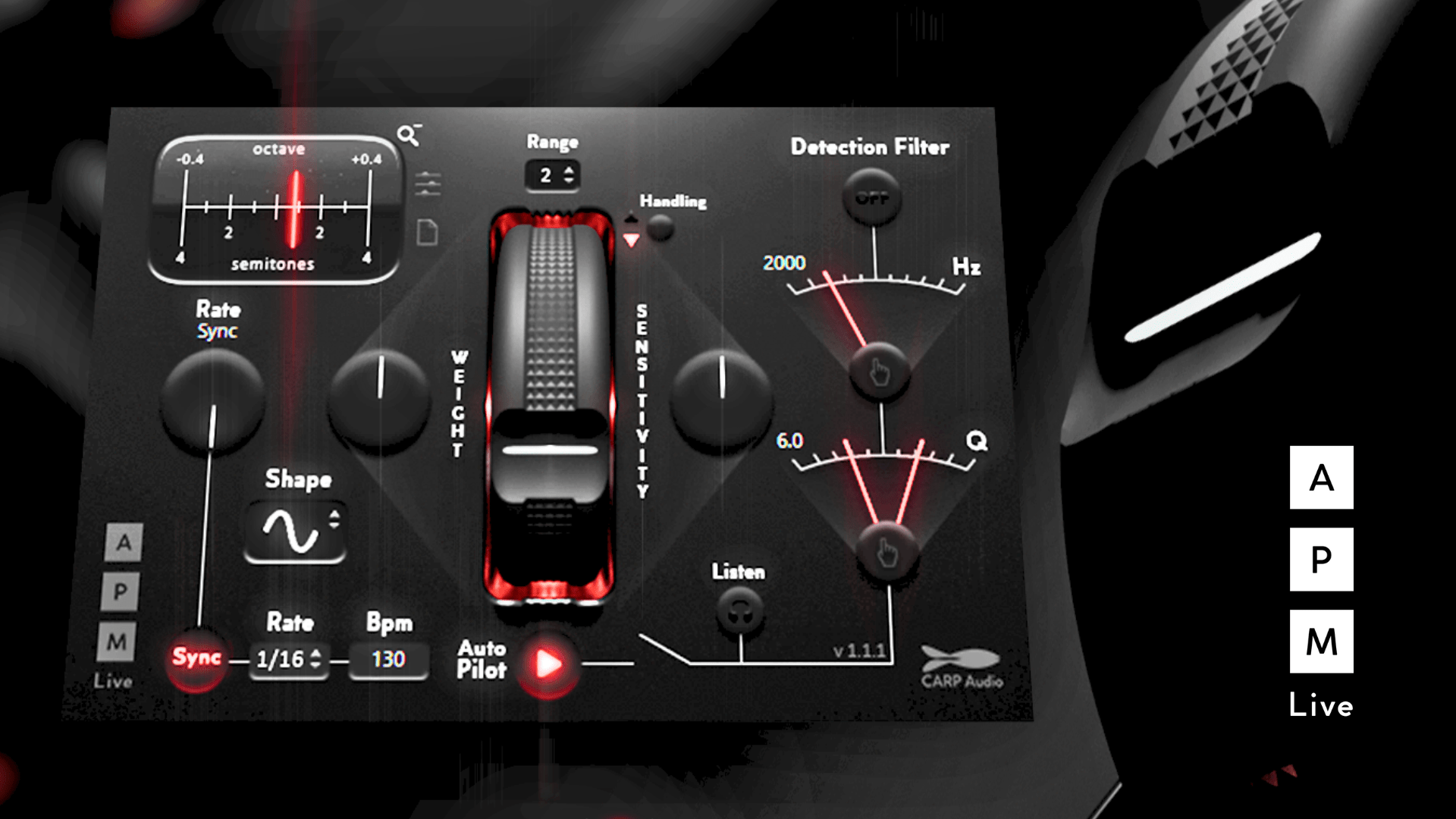 Carp Audio APM Live Automatic Universal Mod Wheel Intro Offer