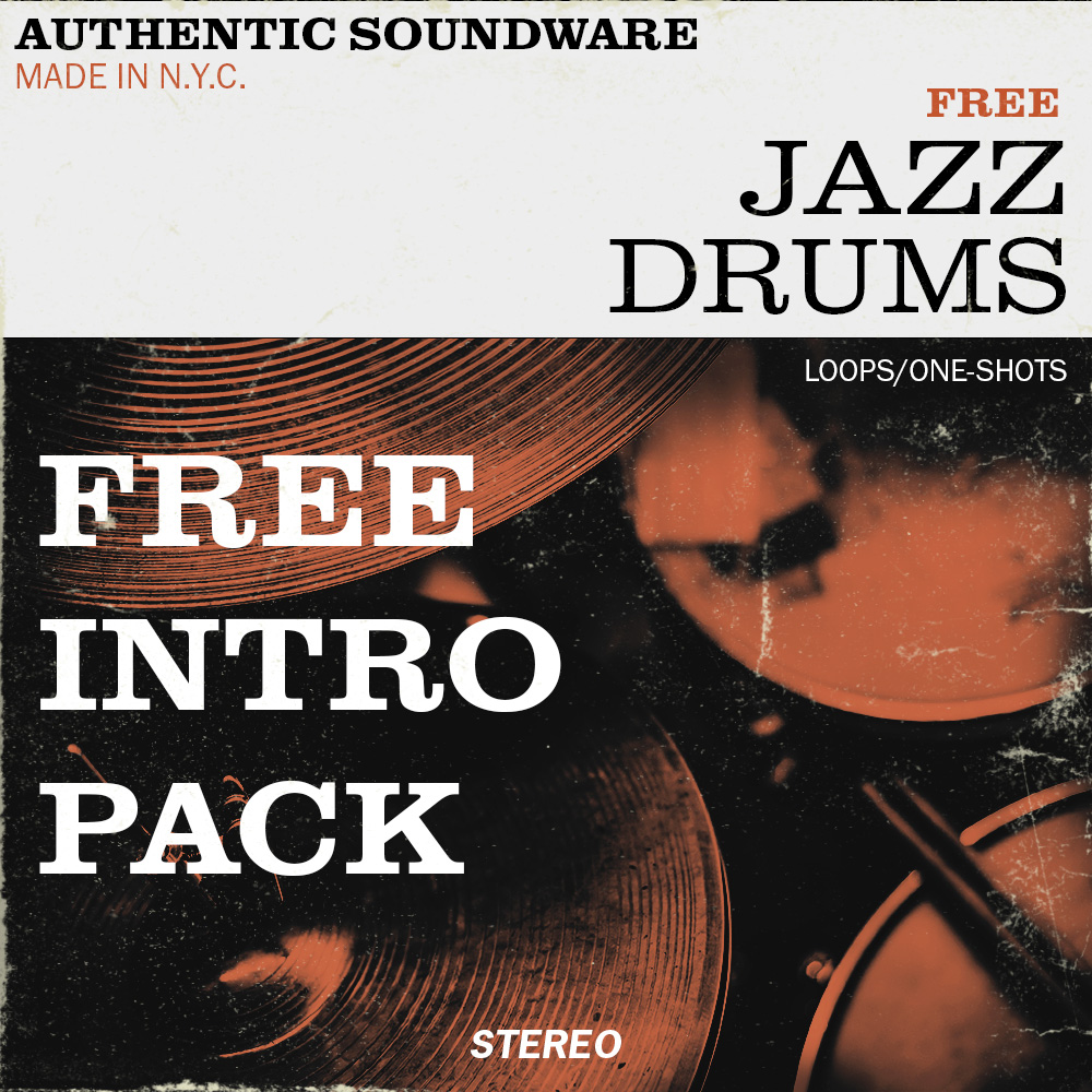 Jazz Drums Intro Pack By Authentic Soundware - Jazz Drums