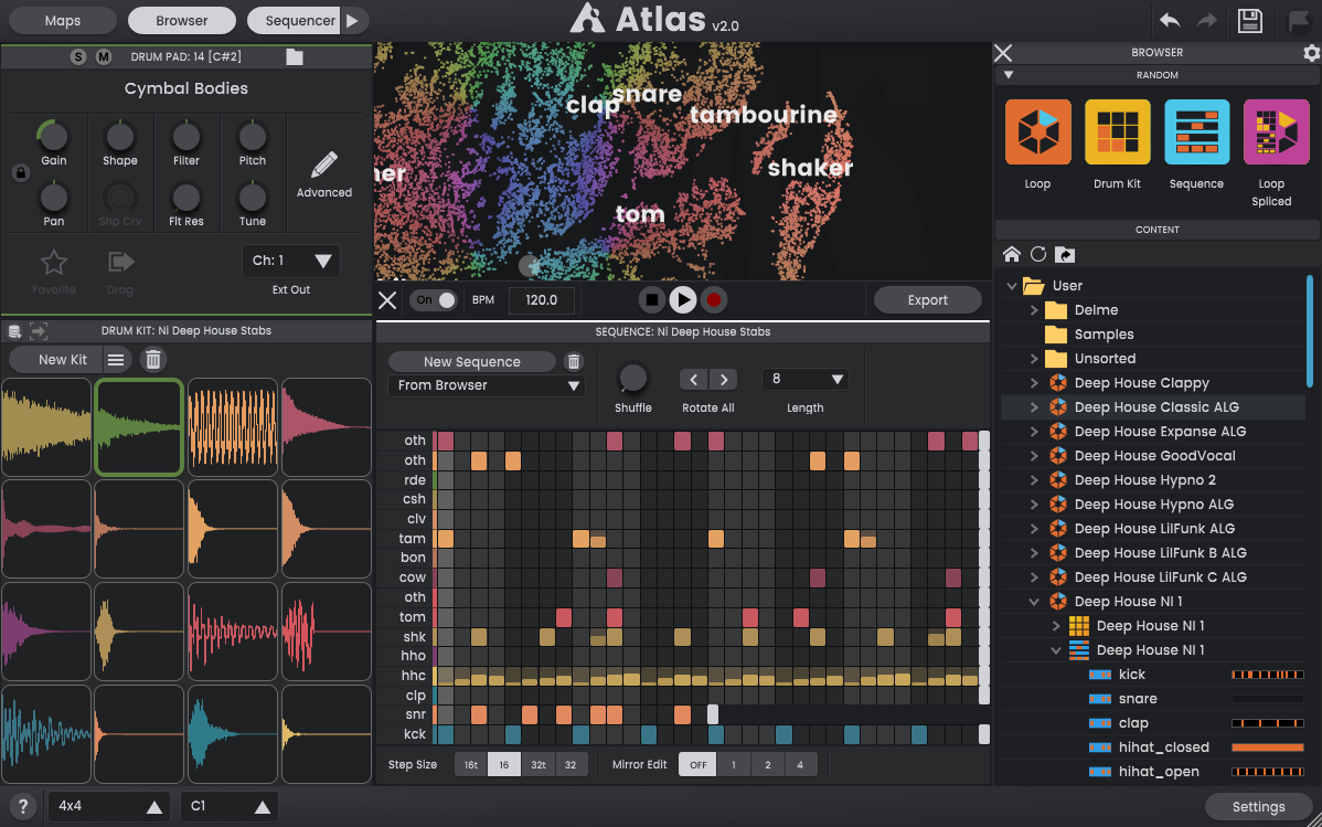 Atlas VST. Atlas 2. Drum Sampler VST. Algonaut Atlas v2.3.4. Plugin приложения