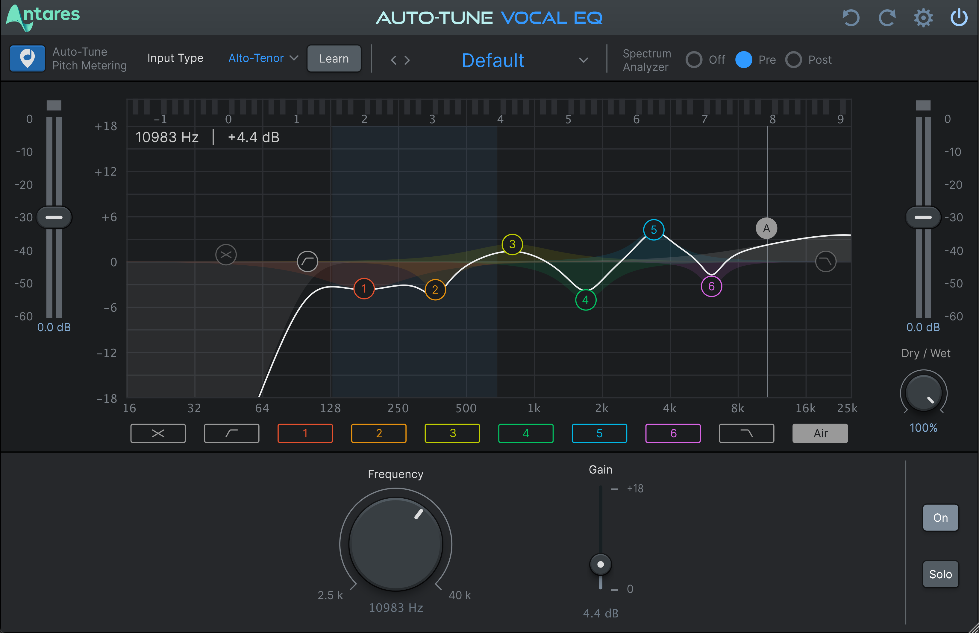 Auto Tune Vocal Eq By Antares Audio Technologies Vocal Eq Plugin Vst