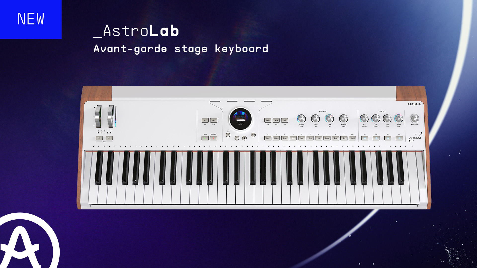 Arturia announces Astrolab - Hybrid Stage Keyboard