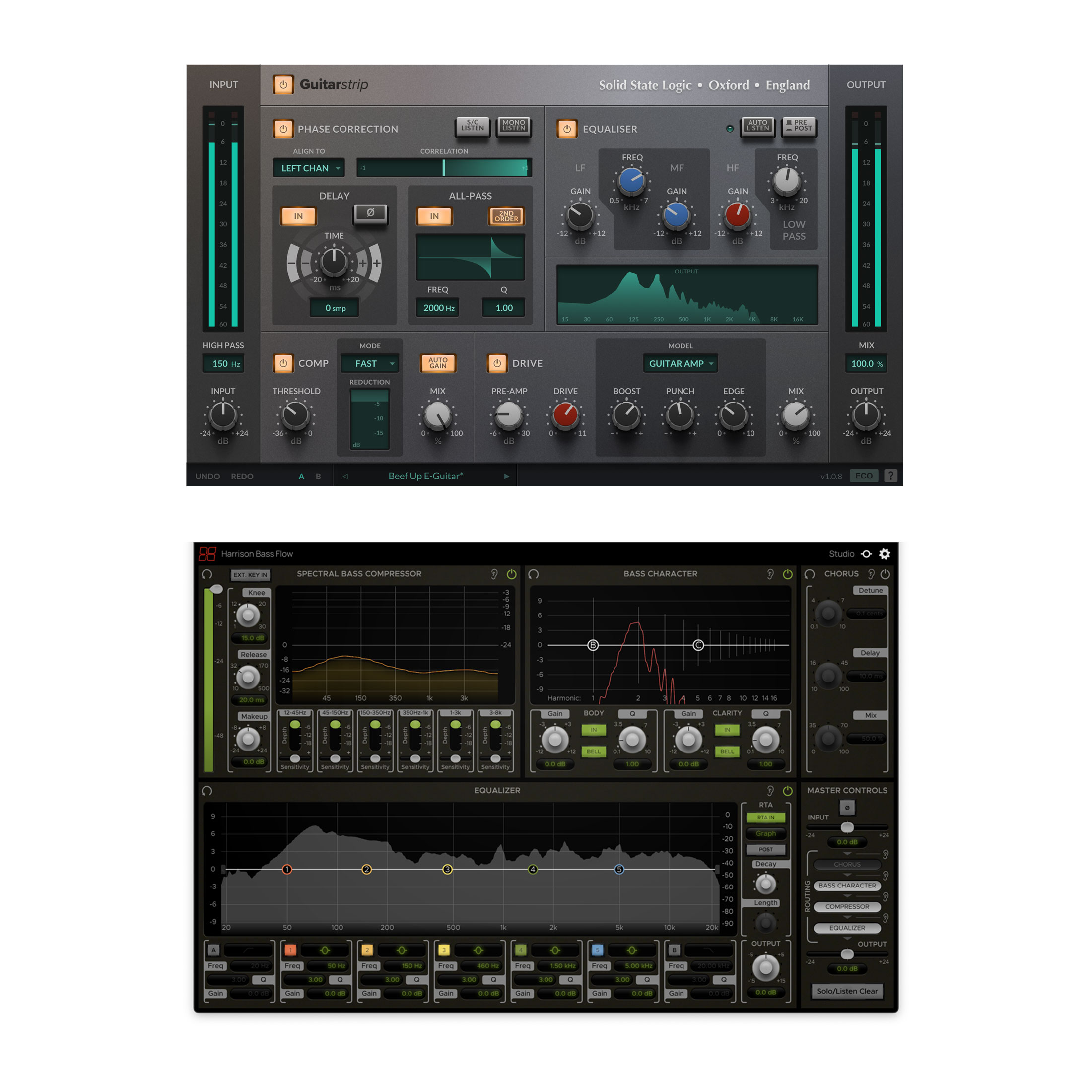 Bass Flow And Guitar Strip Bundle By Solid State Logic (SSL) - Channel ...