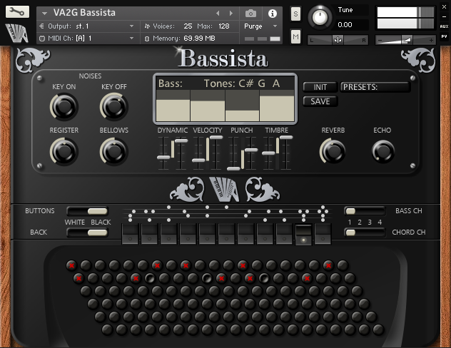 VA2G Bassista by Virtual Acoustic - Accordion Kontakt Instrument