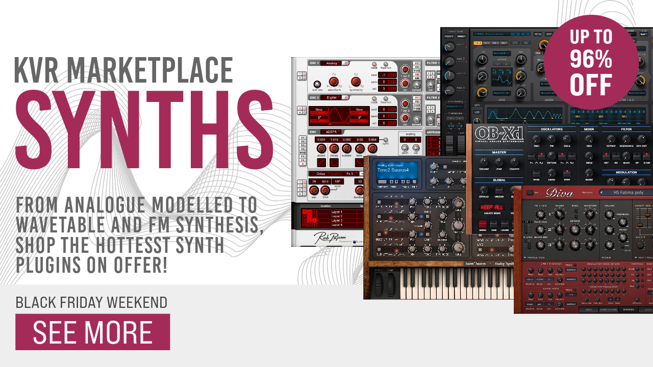 Synth Deals at KVR