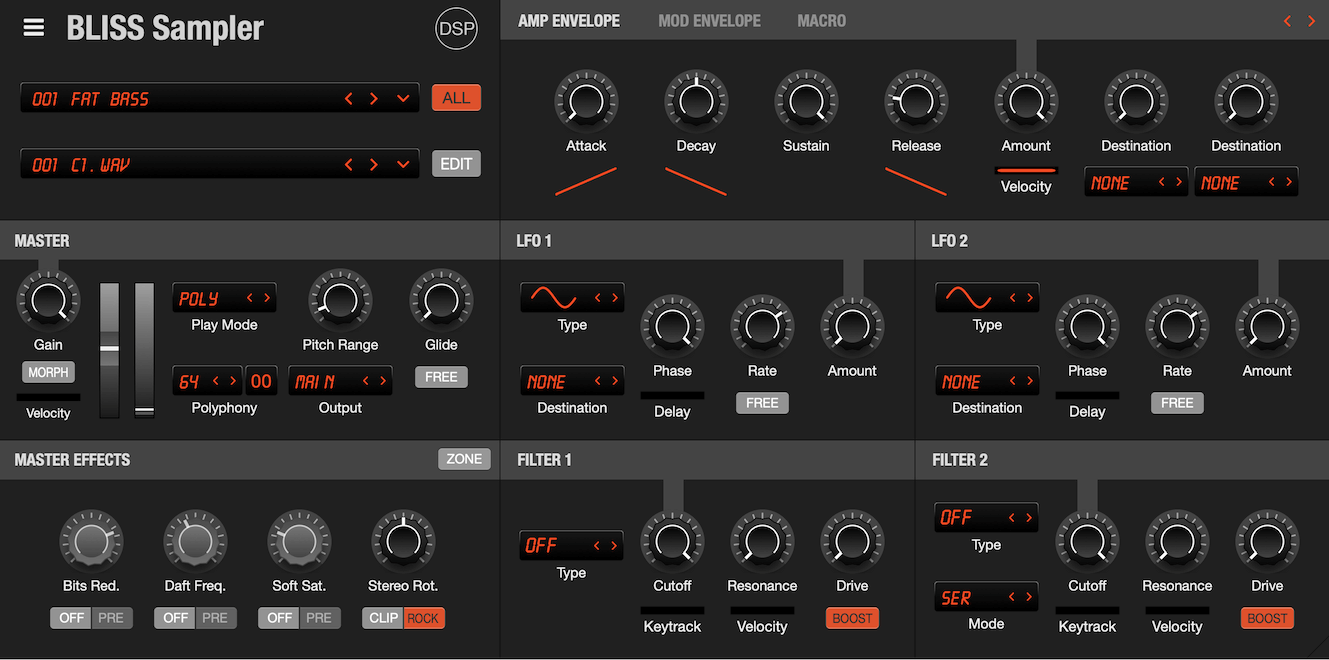 discoDSP updates Bliss sampler and virtual instrument recorder to v2.7