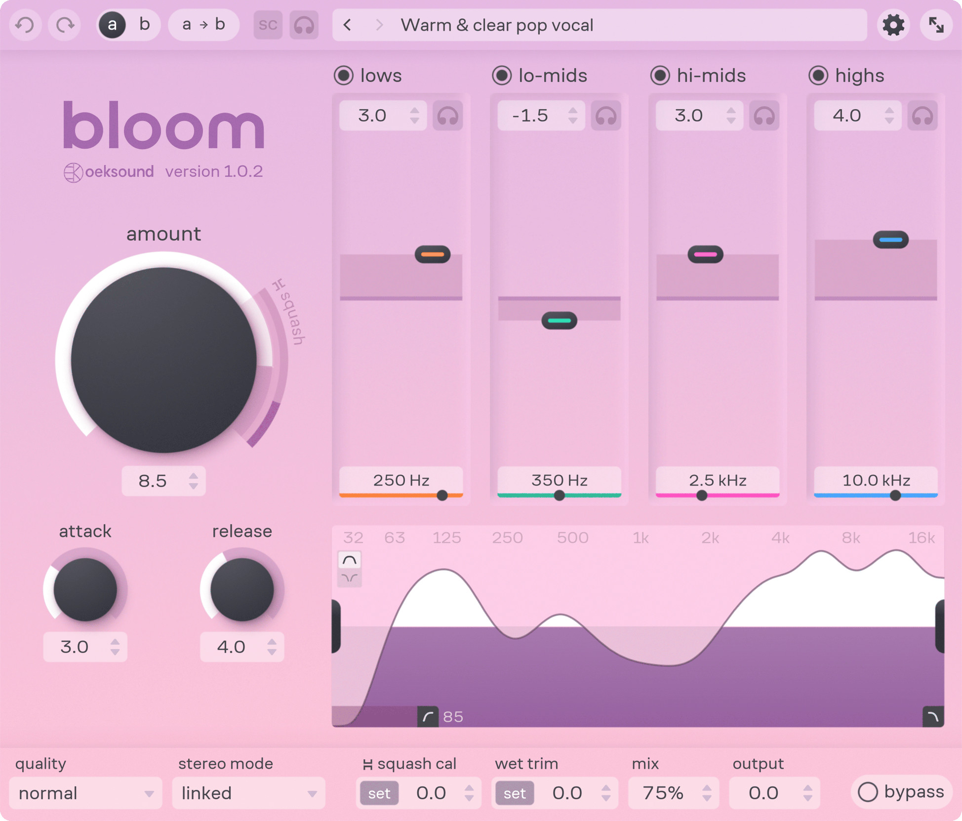 Oeksound Releases Bloom - Adaptive Tone Shaping Plugin