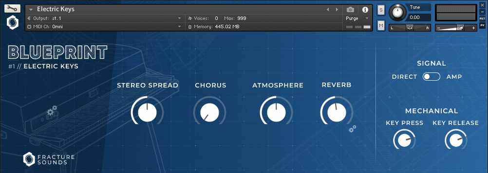 Blueprint: Electric Keys by Fracture Sounds - Kontakt Instrument Plugin ...