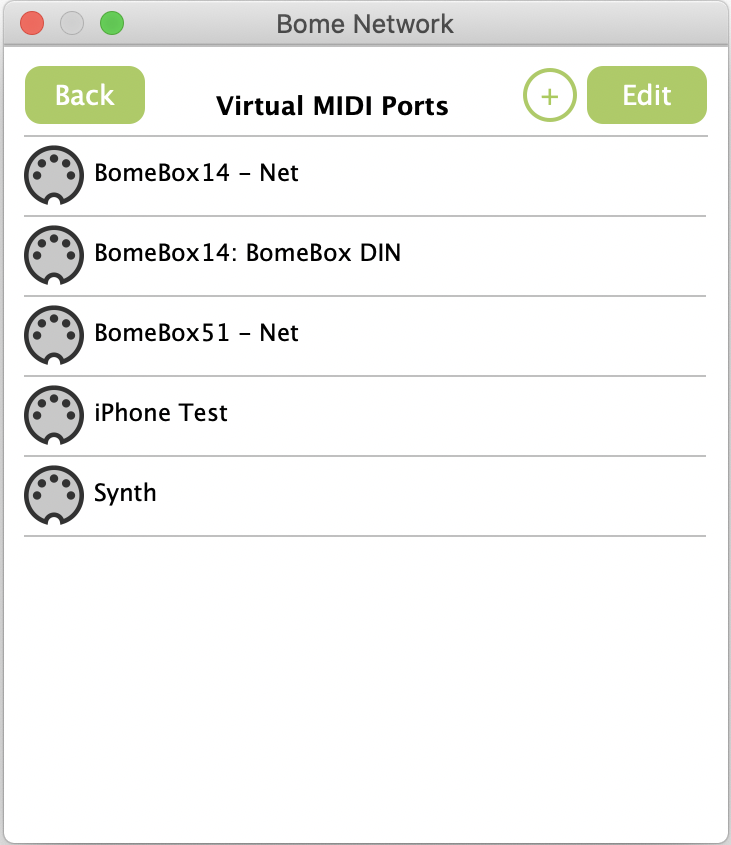 Unlimited Named MIDI Ports