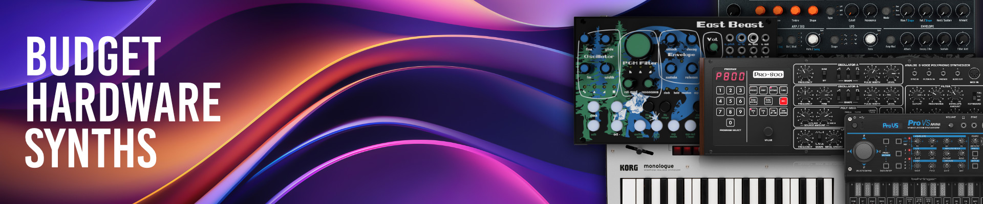 Top Budget Hardware Synthesizers Under $500
