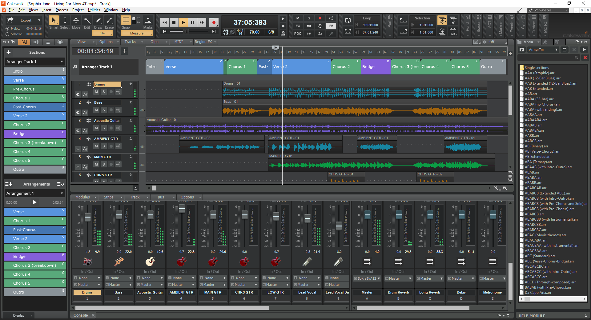 Cakewalk By BandLab V2021 01 Update 1 Released