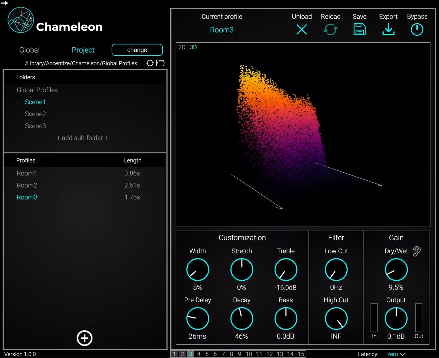 Accentize Chameleon Reverb Plug In | Mediaspec