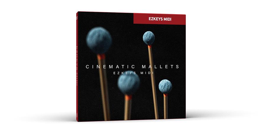 Toontrack releases Cinematic Mallets EZkeys MIDI pack