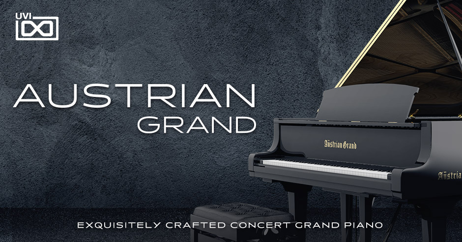 UVI releases "Austrian Grand" - Concert grand piano with intro pricing