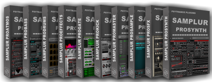 Psytrance Plugins discontinues all products and replaces them with Samplur ProStudio