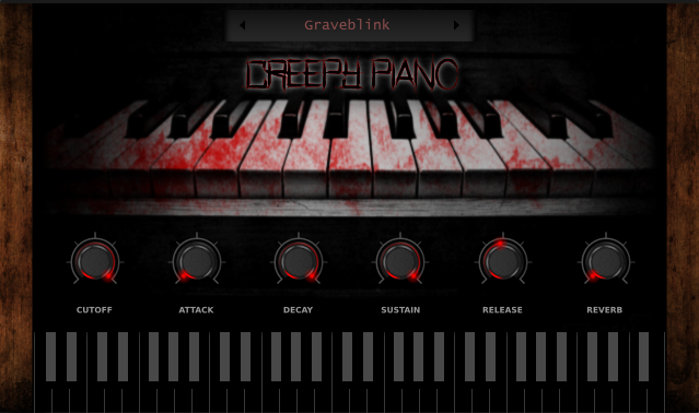 KVR: Creepy Piano by Electronik Sound Lab - Halloween VST Plugin, Audio