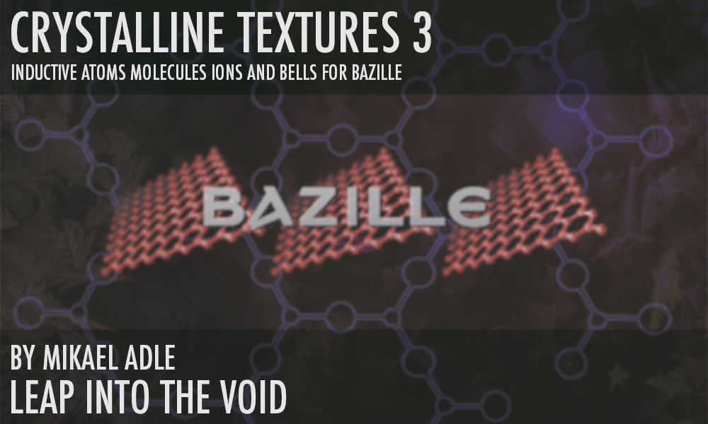 Leap Into The Void releases "Crystalline Textures 3" soundset for u-he Bazille