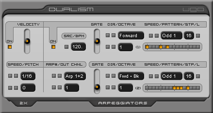 Dualism by Ugo - MIDI FX / Utility Plugin VST