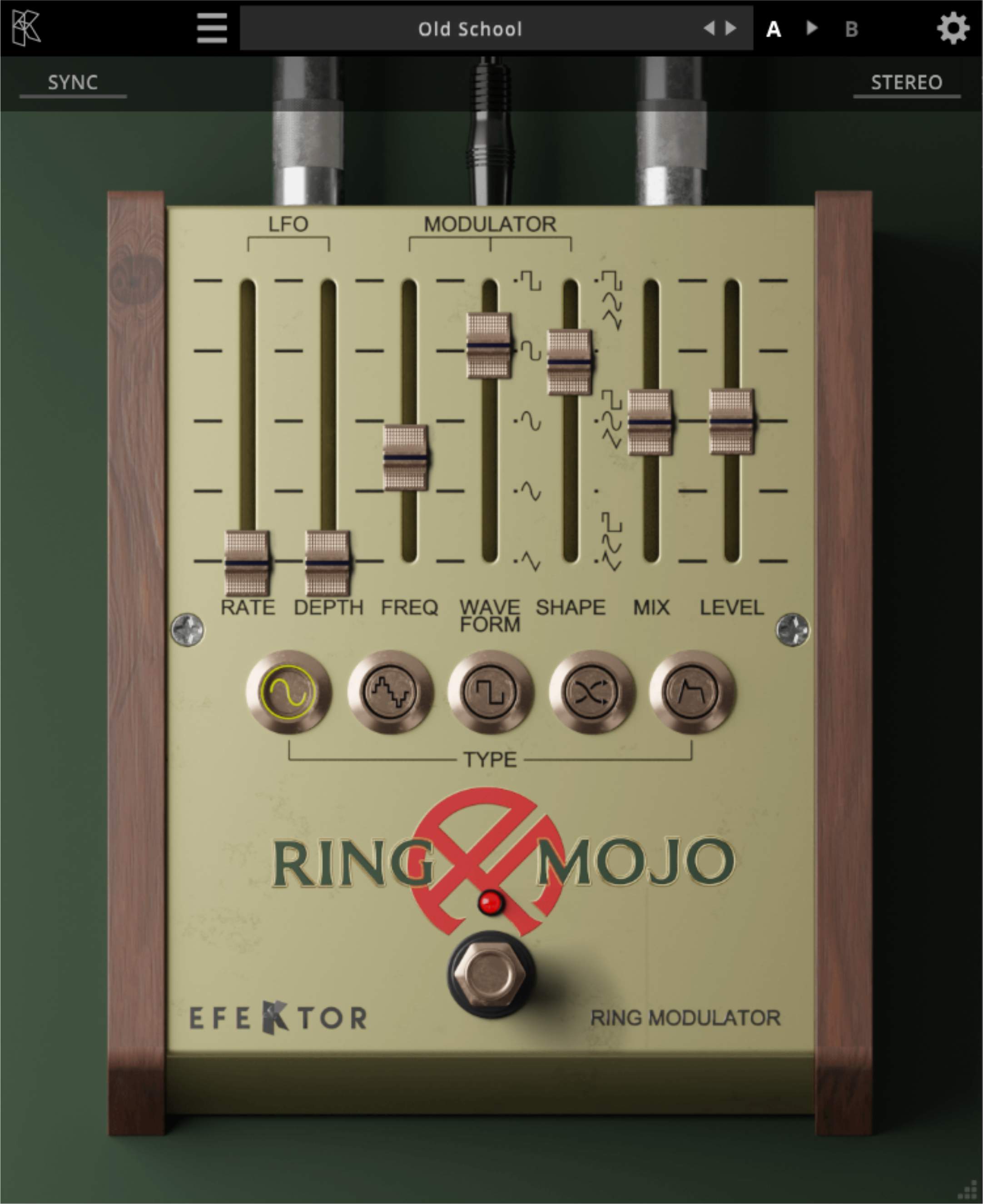 Efektor Ringmojo Ring Modulator