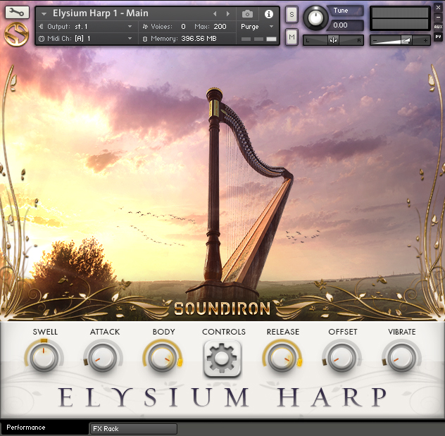 Elysium Harp