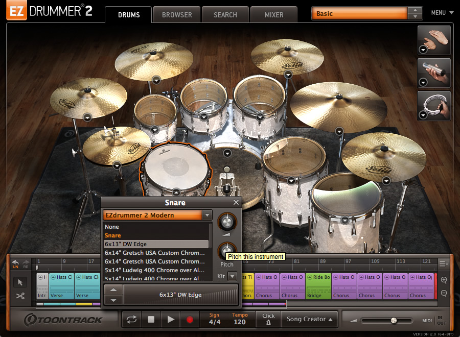 KVR: EZdrummer by Toontrack Music - Drum Kits VST Plugin ...