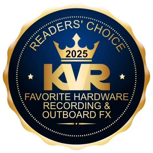 Favorite Hardware Recording and Outboard FX - Best Audio and MIDI Software - KVR Audio Readers' Choice Awards 2025