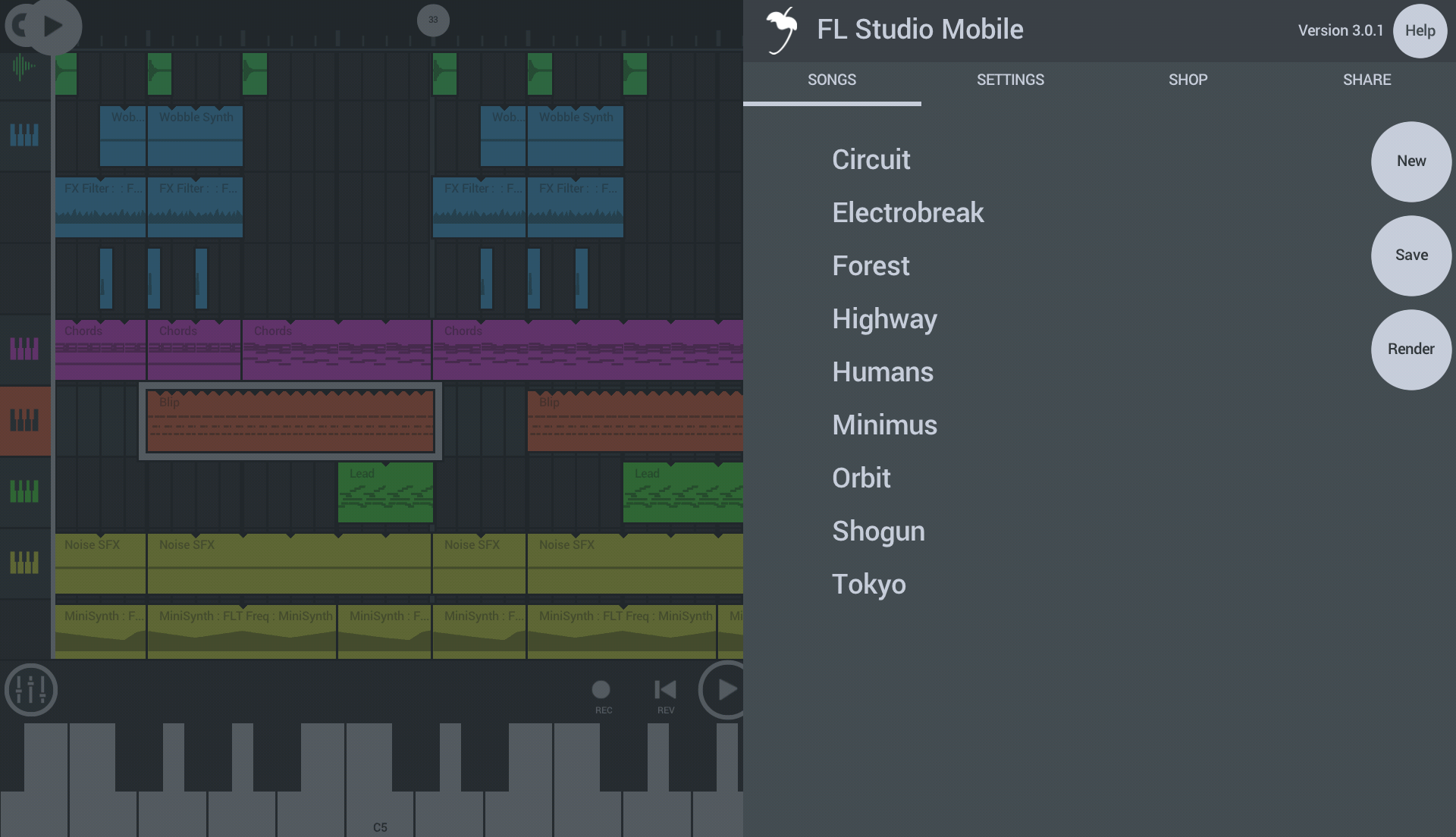 FL Studio Mobile by Image Line - Virtual Studio App