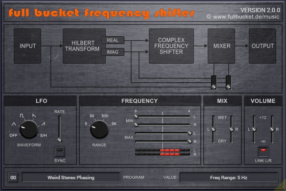Full Bucket Music releases free Frequency Shifter v2.0.0 for Mac & Win