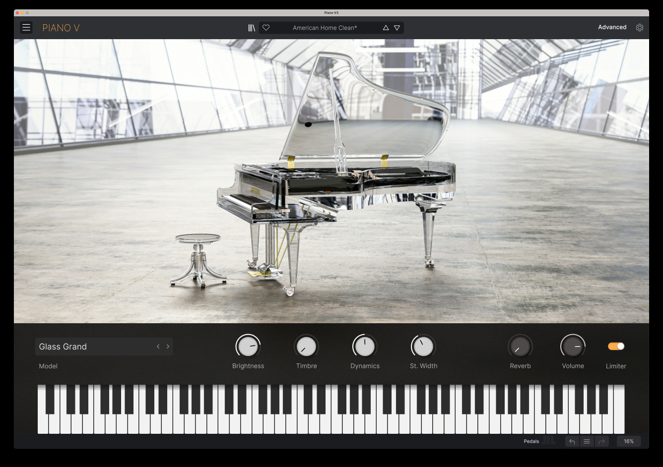 Piano V3 by Arturia - Piano Plugin VST VST3 Audio Unit AAX