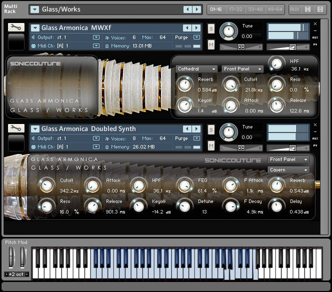 Soniccouture releases Glass Works (Kontakt Player)