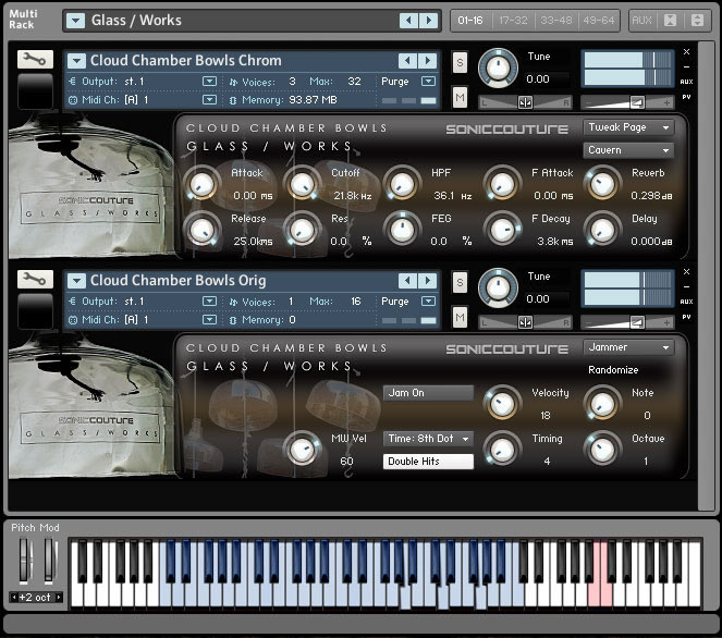 Soniccouture releases Glass Works (Kontakt Player)