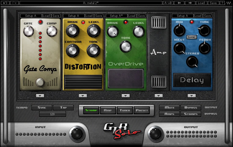 GTR Solo by Waves - Distortion / Overdrive / Amp Plugin VST VST3 Audio ...