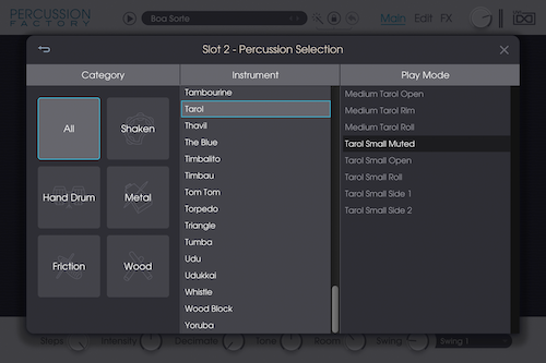 Percussion Factory By UVI - Percussion Plugin VST VST3 Audio Unit AAX