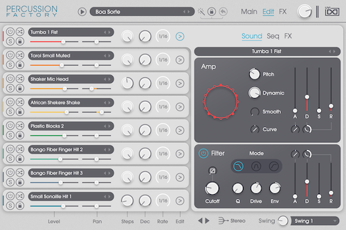 Percussion Factory By UVI - Percussion Plugin VST VST3 Audio Unit AAX