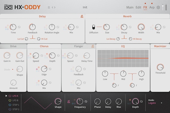 UVI Releases HX-ODDY For Falcon And UVI Workstation