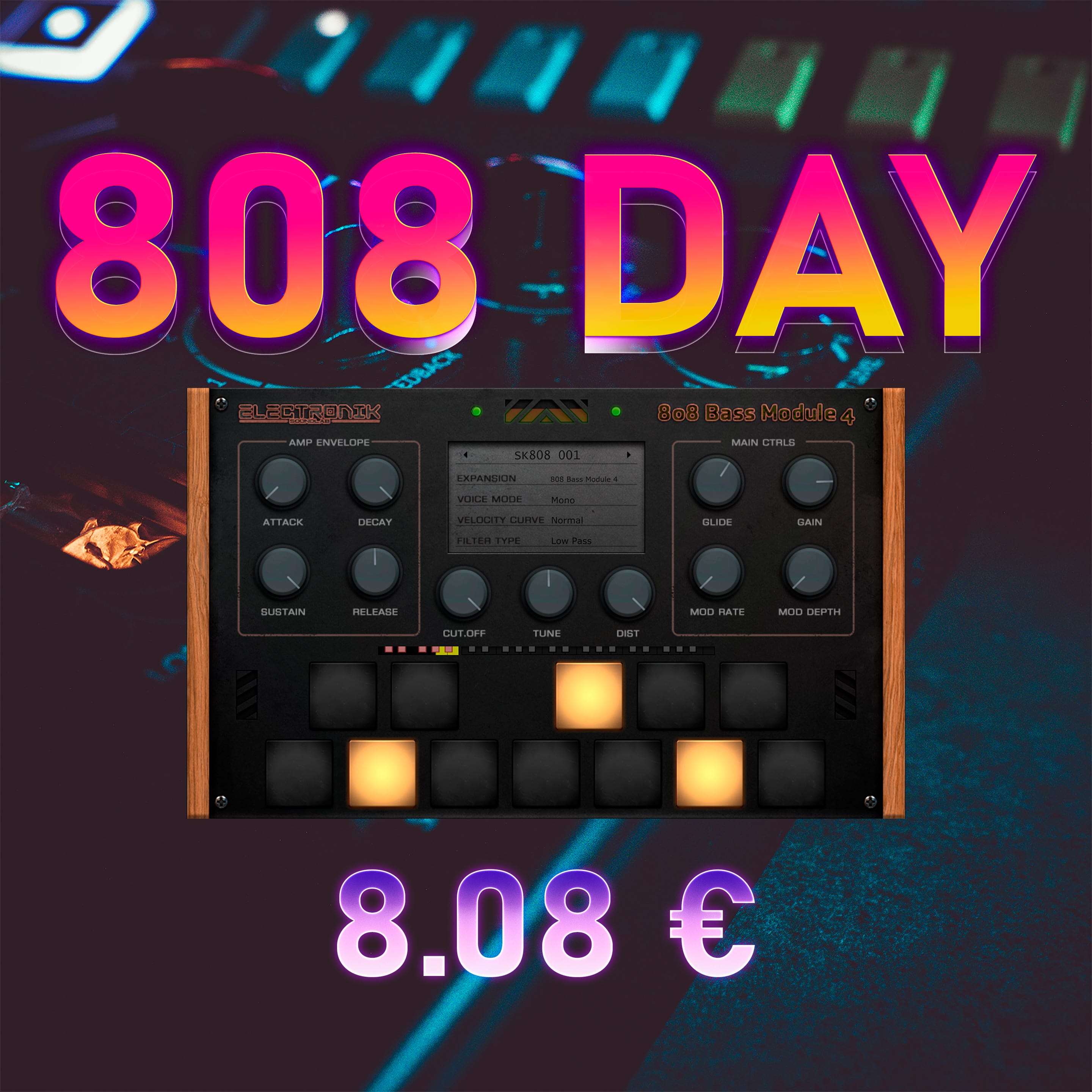 808 Bass Module 4