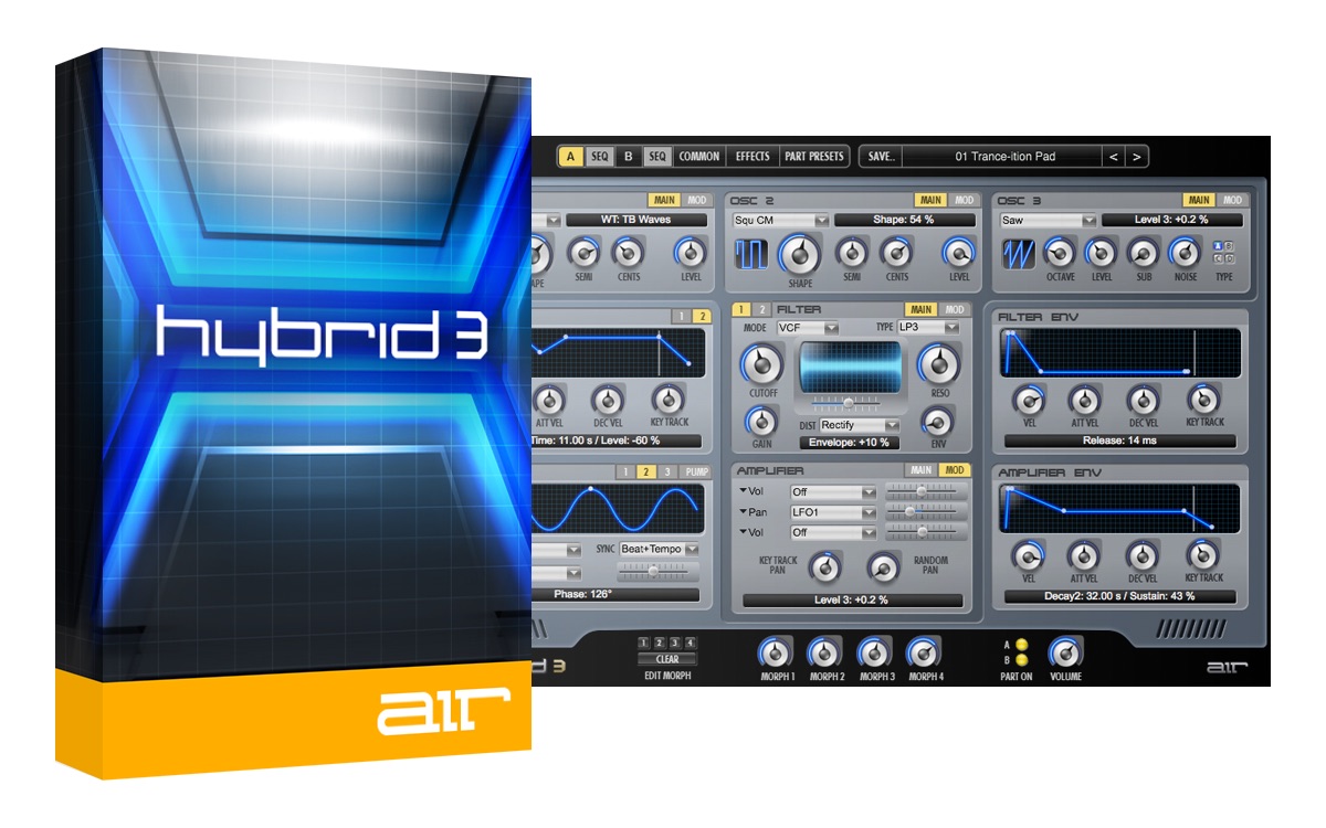 Hybrid by AIR Music Technology -Synth (Analogue ...